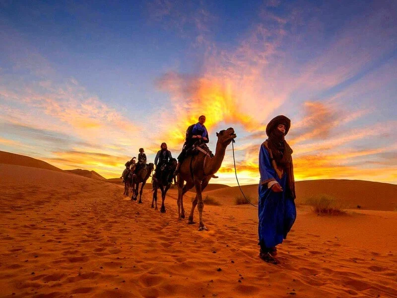 Overnight Merzouga camel trekking