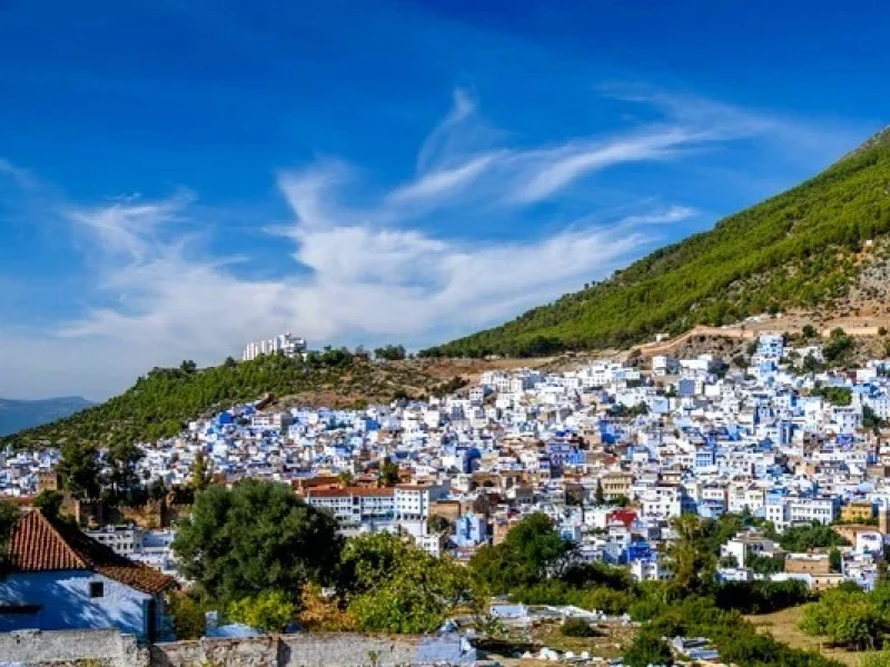 from fes to chefchaouen blue city