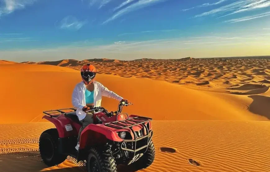 Escursione di 3 giorni a Merzouga in cammello, 4×4 e quad