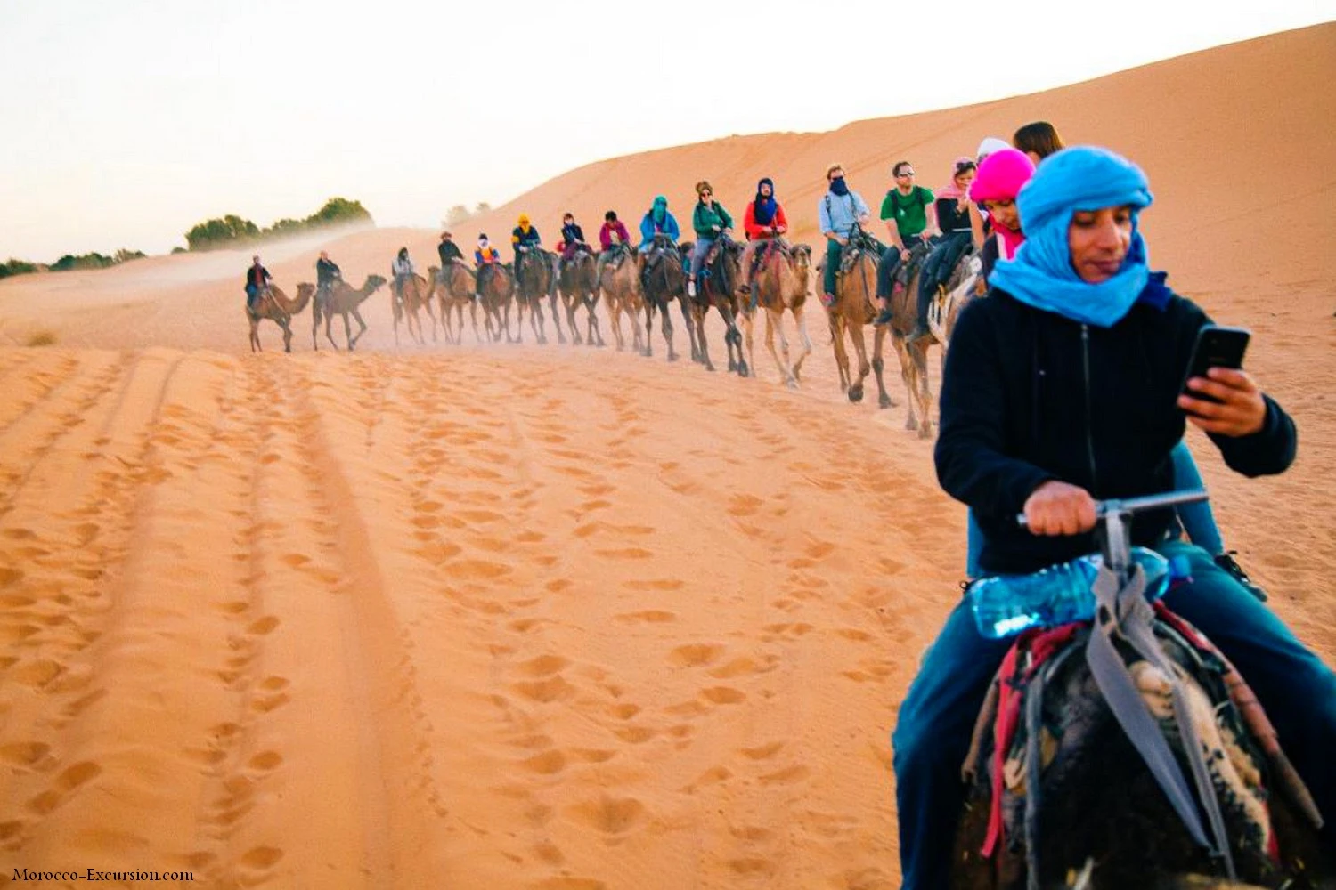 Turistas en Marruecos