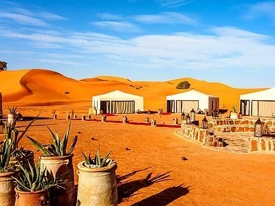 DMC desert camp Morocco